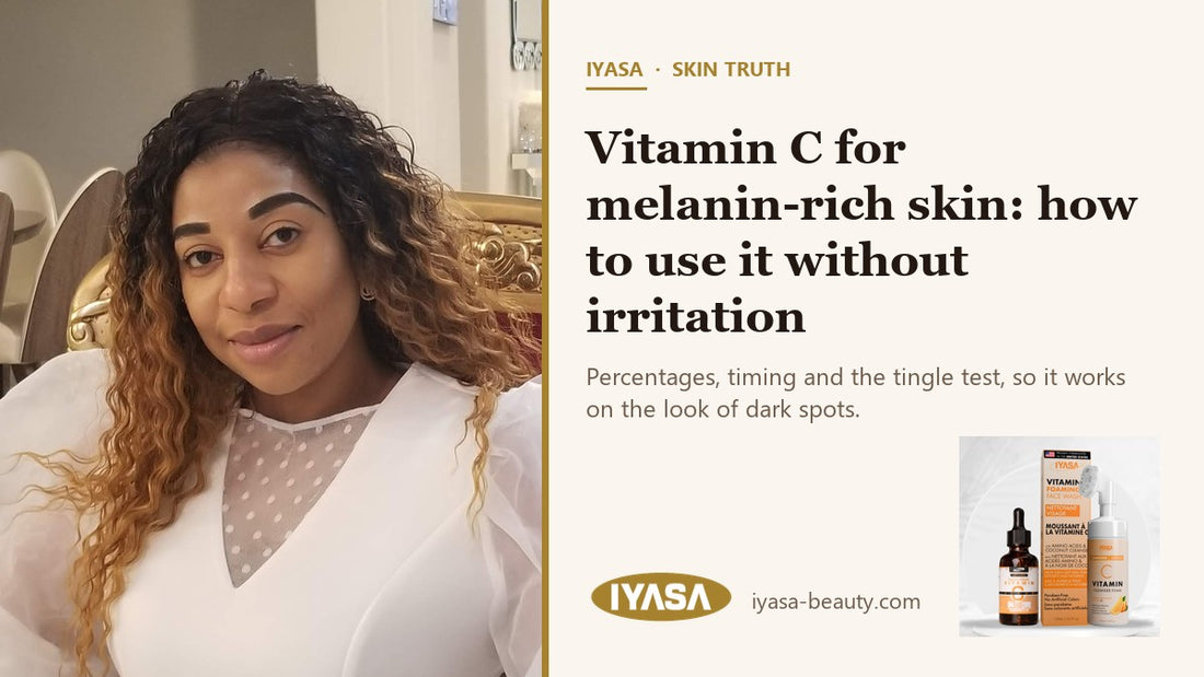 Mirabel, founder of IYASA — vitamin C for melanin-rich skin