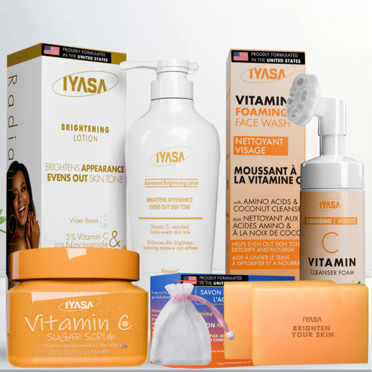 IYASA Brightening Set for Melanin-Rich Skin