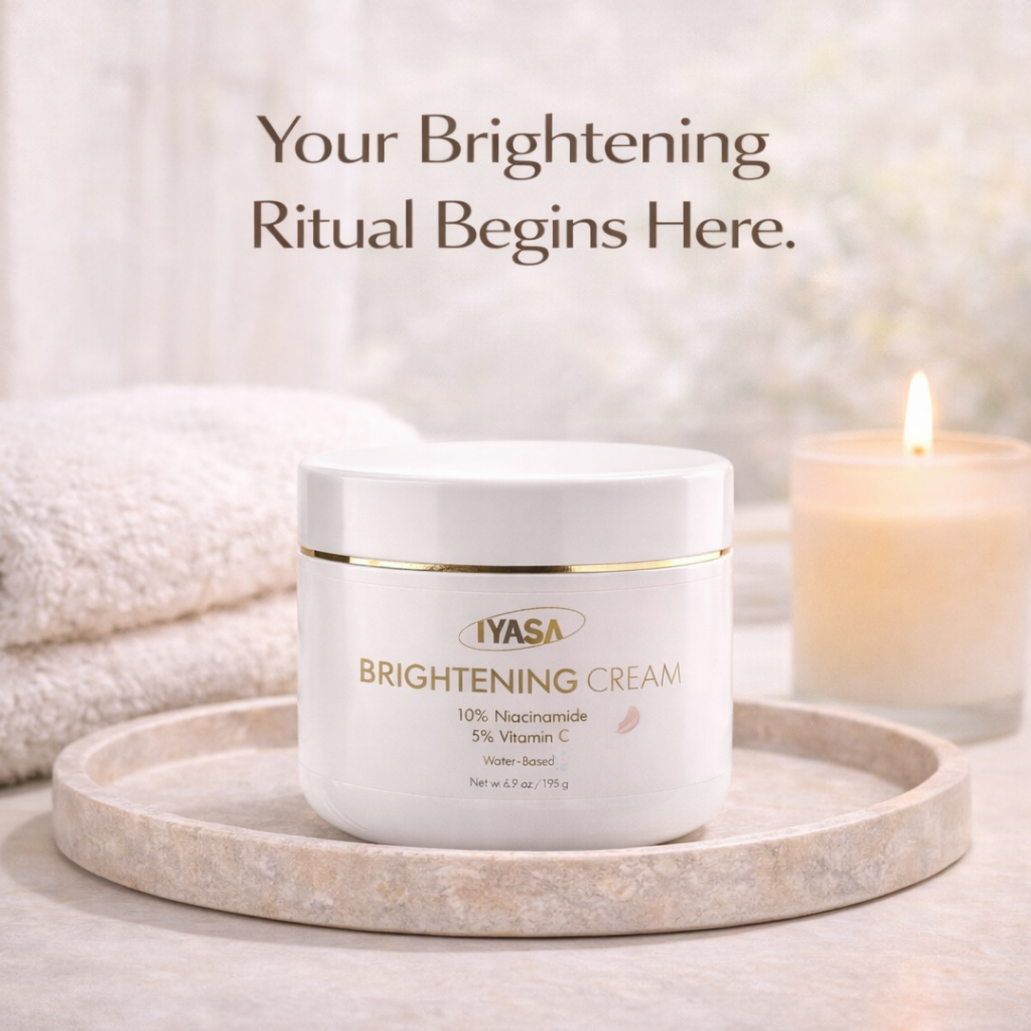 Water-based Brightening Cream - 5% Vitamin C & 10% Niacinamide