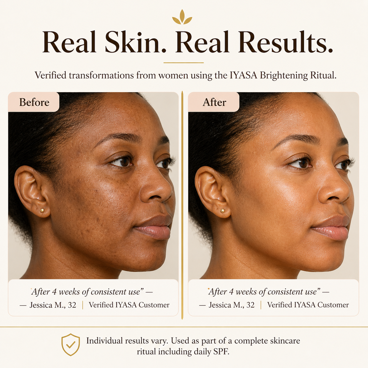 Water-based Brightening Cream - 5% Vitamin C & 10% Niacinamide
