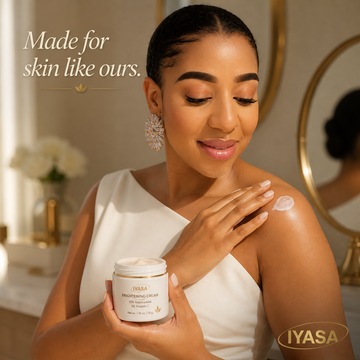 Water-based Brightening Cream - 5% Vitamin C & 10% Niacinamide