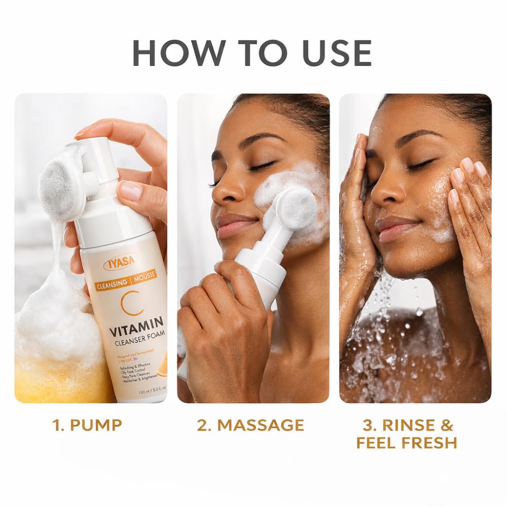 Vitamin C Foaming Face Cleanser