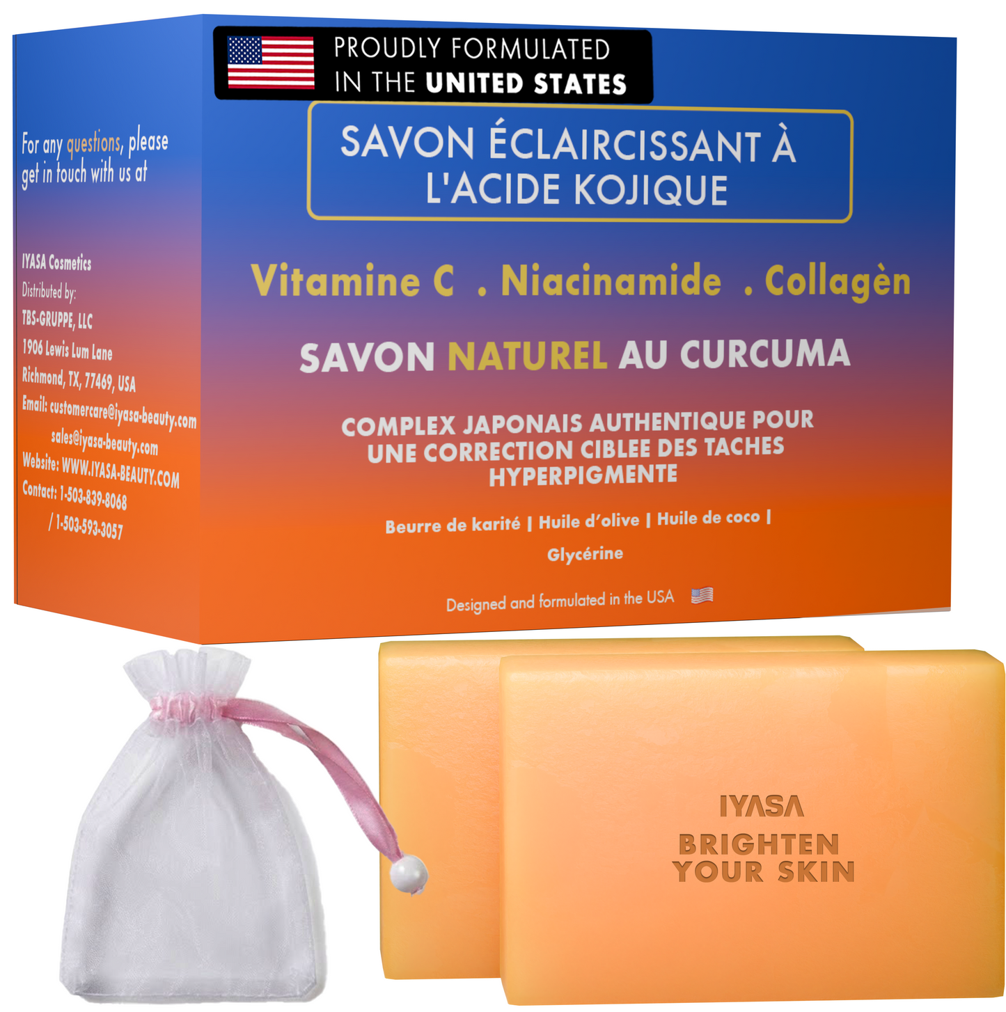 Kojic Acid & Turmeric Brightening Soap