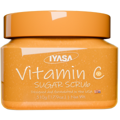 IYASA Vitamin C and Shea Sugar Scrub jar