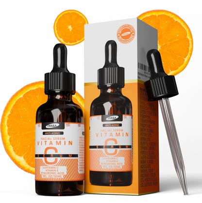 IYASA Vitamin C face serum for brightening the look of dark spots on melanin-rich skin
